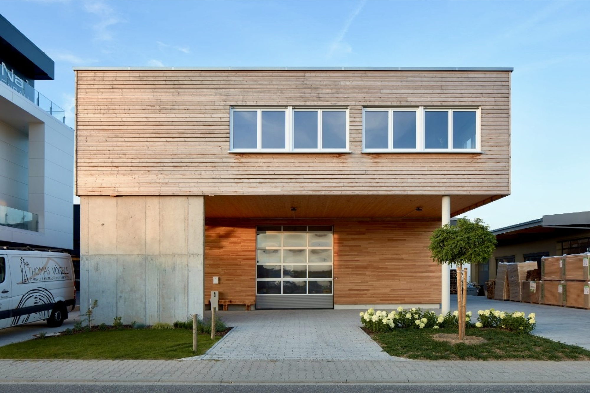 Firmensitz Thomas Vögele Zimmerei & Holzbau — Rheinstetten